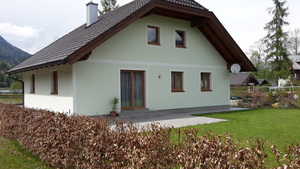 Haus Seehof - Ferienhaus Abersee Exterior foto